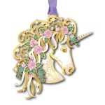 Beacon Design 64919 Unicorn Ornament 3.2"
