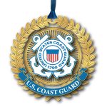 Beacon Design 65292 U.S Coast Guard Logo Ornament 2.75"