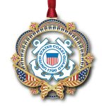 Beacon Design 65295 Patriotic Coast Guard Ornament 2.75"