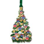 Beacon Design 67694 Classic Patriotic Tree 3D Ornament 3.5"