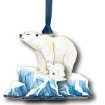 Beacon Design 67705 Polar Bears On Iceberg Ornament 3"