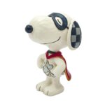 Jim Shore Peanuts 6016581 Snoopy Superhero Mini Figurine 3.15"