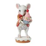 Jim Shore 6017267 Gingerbread Mouse Boy Figurine 4.375"