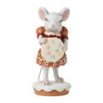 Jim Shore 6017268 Gingerbread Mouse Girl Figurine 4.25"