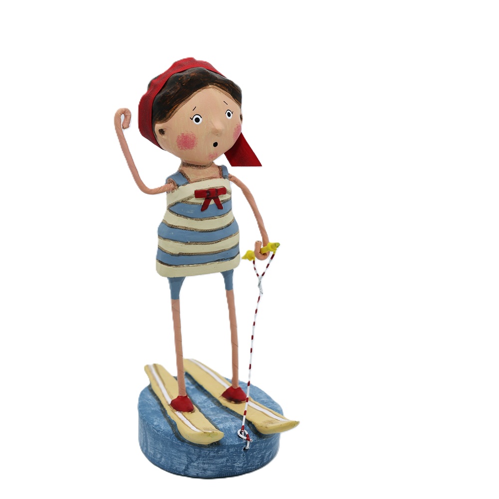 11081 Lori Mitchell 11081 Ski Babe Figurine 6.5" - Image 1