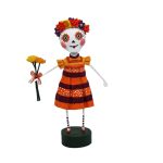 Lori Mitchell 18022 Frieda The Day of The Dead Skeleton Figurine 7"