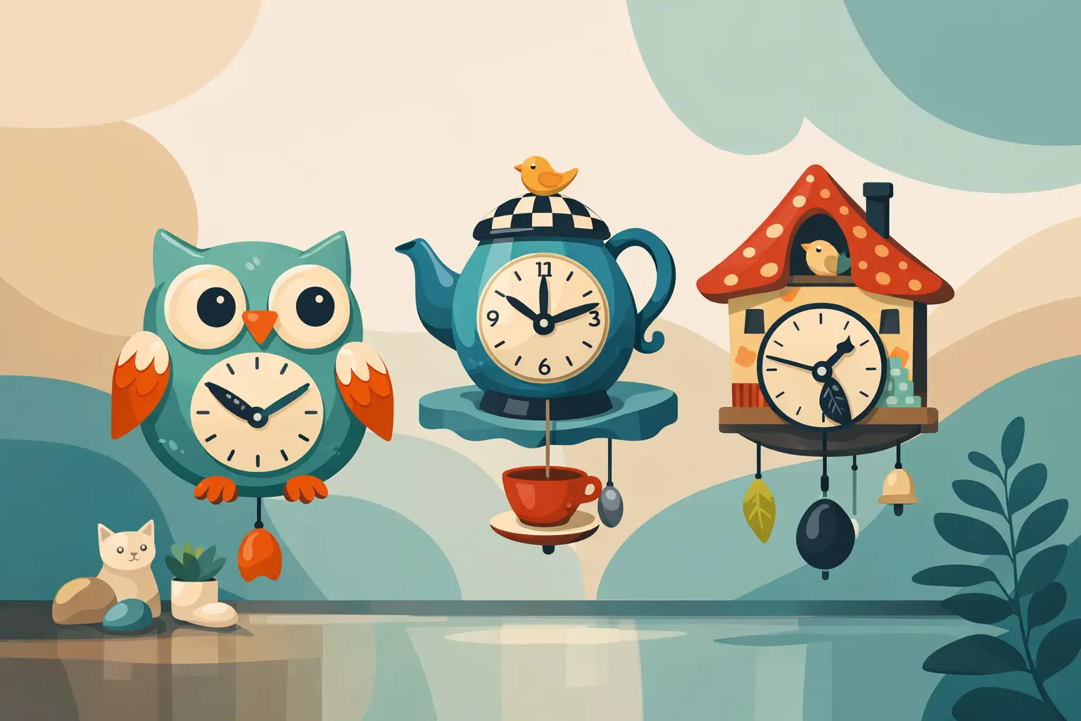 Allen Designs Decorative Clocks for Collectors
