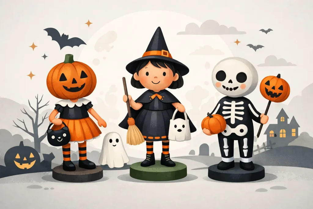 Lori Mitchell Halloween Figurines to Love